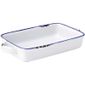 Avebury Blue GM077 Rectangular Roasting Dishes 175mm  (Pack of 12)