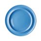 Heritage DW141 Raised Rim Plates Blue 253mm (Pack of 4)