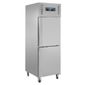 U-Series UA025 600 Ltr Upright Single Door Stainless Steel Dual Temperature Fridge Freezer