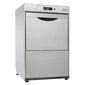 G500 DUO WS 500mm 25 Pint Undercounter Glasswasher With Drain Pump And Integral Water Softener - 13 Amp Plug in
