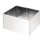 CF164 Stainless Steel Square Mousse Rings 35 x 60 x 60mm