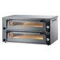 PO630-2 12 x 12" Electric Countertop Twin Deck Pizza Oven
