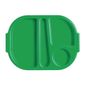 Kristallon U040 Large Polypropylene Compartment Food Trays Green 374.5mm