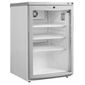 BC85 92 Ltr Undercounter Single Glass Door White Display Fridge