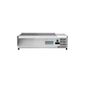 HEF963 5 x 1/4GN Refrigerated Countertop Food Prep Topping Unit With Stainless Steel Lid