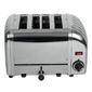 43021 4 Bun Polished Toaster