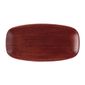FS888 Stonecast Patina Chefs Oblong Plate Red Rust 287x152mm (Pack of 12)