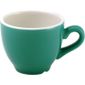 New Horizons M792 Colour Glaze Espresso Cups Green 85ml (Pack of 24)