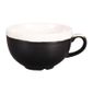 Monochrome DR684 Cappuccino Cup Onyx Black 340ml (Pack of 12)