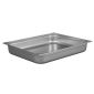 20994 Stainless Steel 2/1 Gastronorm Tray 100mm