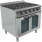 Dominator Plus E3101 OTC 6HP Electric 6 Plate Oven Range - Three Phase