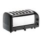 61020 6 Bun Black Toaster