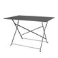 Perth CH968 Pavement Style Folding Table Black