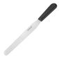 D406 Straight Flexible Blade Palette Knife Black 10"