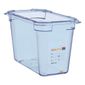 GP581 ABS Food Storage Container Blue 1/3GN 200mm