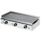 PGF800G Propane Gas Countertop Polished Steel Plate Griddle