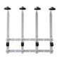 CZ368 Four Bottle Wall Rack 700ml to 1Ltr Bottles