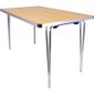 DM602 Contour Folding Table Beech 4ft