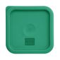 CF046 Square Green Lid Small