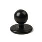 A016 Stud Buttons Black (Pack of 12)