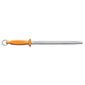 CU014 Butchers Oval Sharpening Steel  Yellow 17.5"