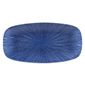 Studio Prints Agano FC111 Oblong Chefs Plates Blue 298 x 153mm (Pack of 12)