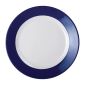 DE606 Colour Rim Melamine Plate Blue 240mm (Pack of 6)