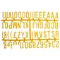 CZ614 31mm Letter Set (390 characters) Yellow