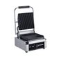 HEA773 Electric Single Contact Panini Grill - Ribbed Top & Bottom