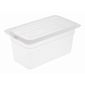 GJ520 Polypropylene 1/3 Gastronorm Containers with Lids 150mm (Pack of 4)