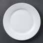 Whiteware CB481 Wide Rimmed Plates 250mm (Pack of 12)