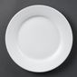 CB481 Wide Rimmed Plates 250mm (Pack of 12)