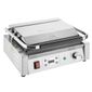 CU609 Electric Single Contact Panini Grill - Ribbed Top & Flat Bottom