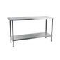 DR052 1800mm Fully Assembled Stainless Steel Centre Table