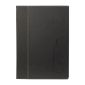 H602 Contemporary Wine List Cover Black A4