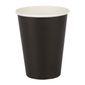 GF043 Coffee Cups Single Wall Black 340ml / 12oz (Pack of 50)
