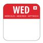 U779 Dissolvable Food Rotation Labels Wednesday (Pack of 1000)