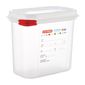 T983 Polypropylene 1/9 Gastronorm Food Storage Container 1.5Ltr (Pack of 4)