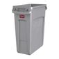 Slim Jim F603 Bin with Venting Channels Grey 60 Ltr