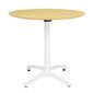 FT622 Folding Propylene Table 800mm Mustard Yellow