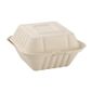 FC542 Bagasse Burger Boxes Natural Colour 152mm (Pack of 500)