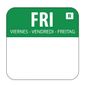 L935 Removable Colour Coded Food Labels Friday (Pack of 1000)