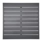 FW597 Pre-drilled Square Table Top Dark Grey 700mm