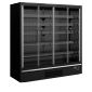 GALAXY+ GP20FGD 1955mm Wide Black Multideck Display Fridge With Double Glazed Hinged Glass Doors