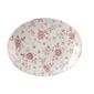 Vintage Prints GF306 Oval Plates Cranberry Rose Print 317mm (Pack of 6)