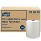 Matic FA706 Extra Long Paper Hand Towel Rolls White H1 1-Ply 280m (Pack of 6)