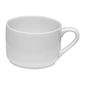 Glacier CE734 Fine China Stackable Tea Cups 240ml (Pack of 6)