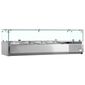 GVC33-120 5 x 1/4GN Refrigerated Countertop Food Prep Display Topping Unit