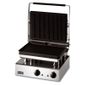 Lynx 400 GG1P Electric Single Contact Panini Grill - Ribbed Top & Bottom