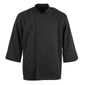 Atlanta BB577-M Unisex Chefs Jacket Black Teflon Size M